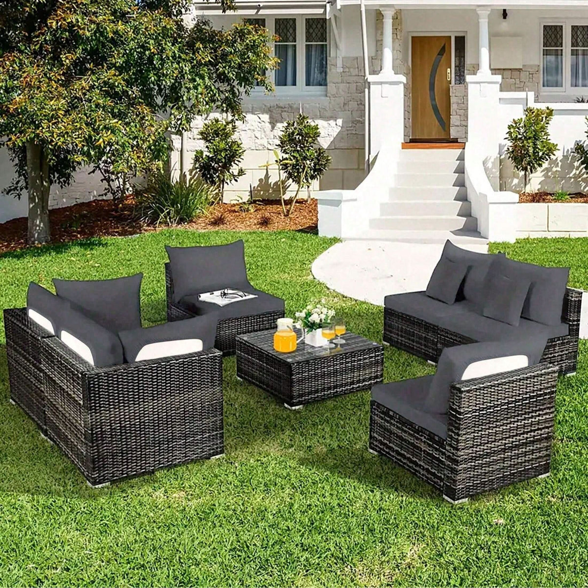 PALMFLOW – Housses de coussin antidérapantes pour la protection des meubles de jardin