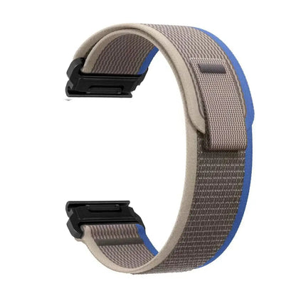 Adjustable Nylon Hook-and-Loop Smartwatch Band – Breathable Sports Strap for Fitness Tracking
