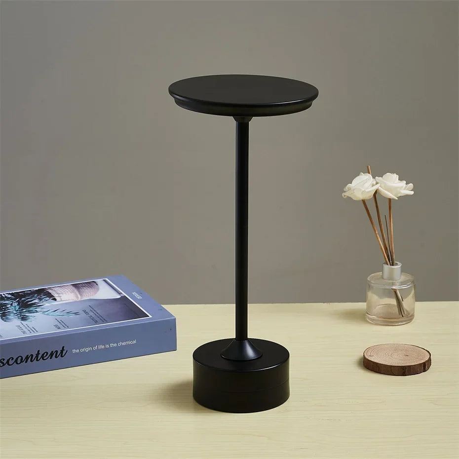 Rechargeable Cordless Table Lamp with Touch Control & 3 Brightness Levels for Bedroom Nightstand Desk Reading Living Room