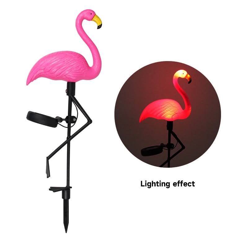 FLAMINGOLIVA – Solar Flamingo Garden Light for Outdoor Decor
