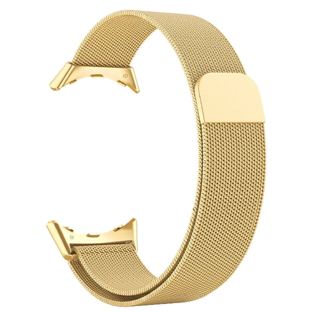 Stainless Steel Magnetic Watch Band for Google Pixel Watch & Watch 2 – Adjustable Metal Mesh Bracelet with Secure Magnetic Clasp