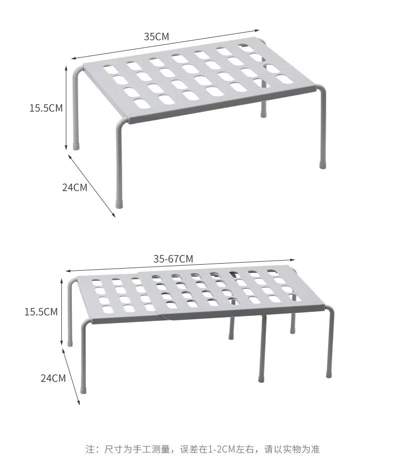 STACKEASE – Expandable Shoe Storage Organizer