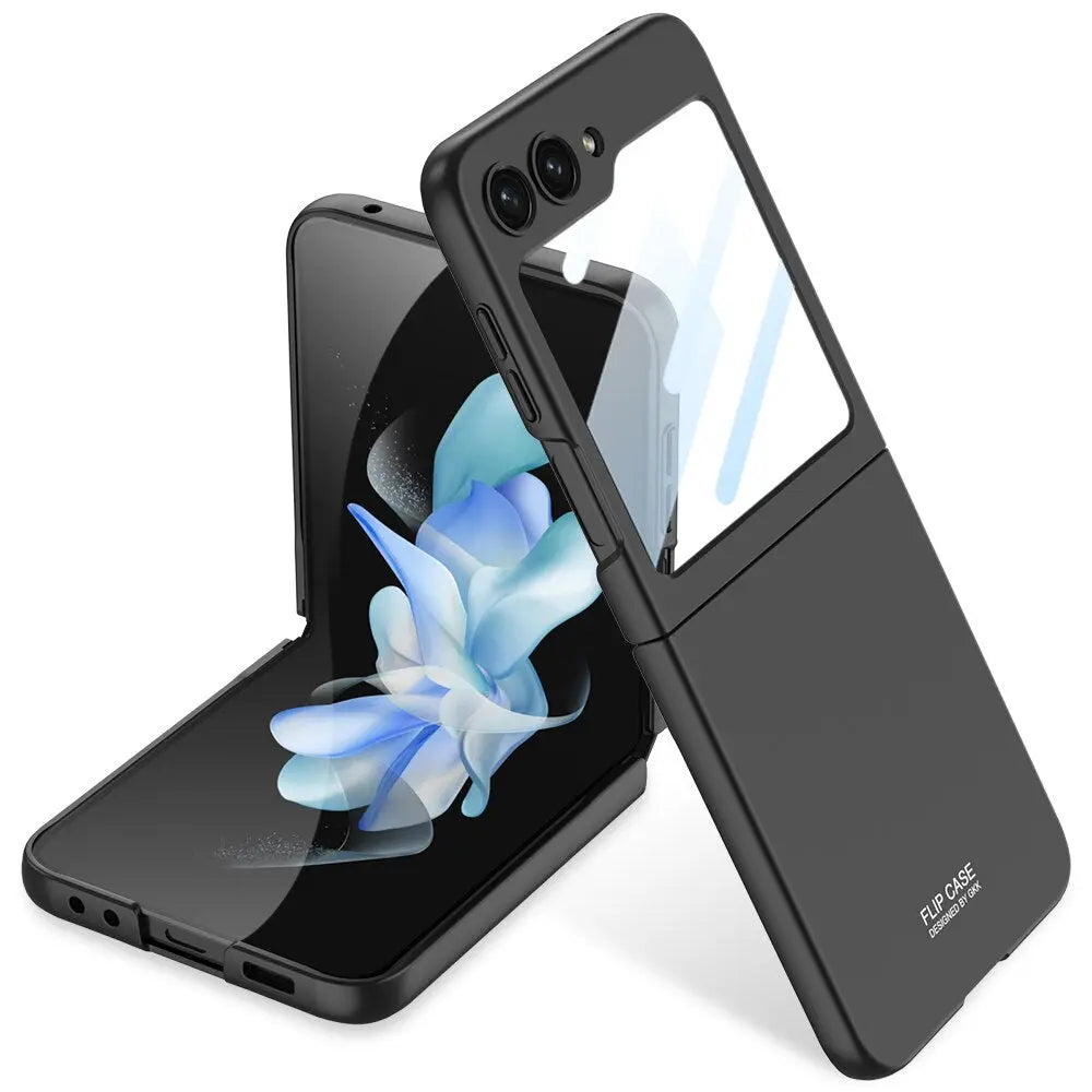 Coque fine mate pour Samsung Galaxy Z Flip 5 - Protection anti-traces de doigts et anti-rayures avec ajustement précis