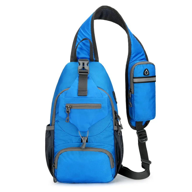 SecurePack | Sac à dos bandoulière antivol et imperméable avec protection RFID | Sac de voyage léger pour la sécurité et l'organisation