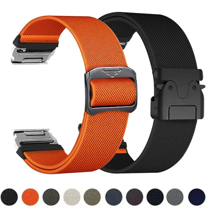 Tactical Nylon Watch Band for Active Smartwatches – Adjustable, Durable Wrist Strap in Multiple Widths – Compatible Replacement