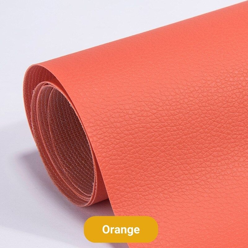 Peel-and-Stick Upholstery Repair Sheet for Furniture, Car Interiors & Bags – 20×54 in Leather-Look Adhesive Patch