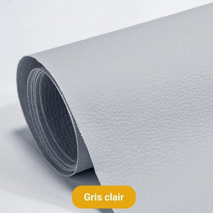 Peel-and-Stick Upholstery Repair Sheet for Furniture, Car Interiors & Bags – 20×54 in Leather-Look Adhesive Patch