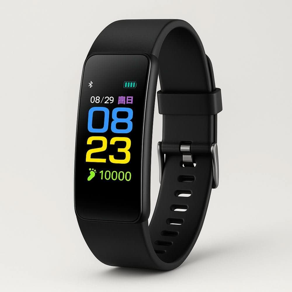 Health-Monitoring Smartwatch for Seniors with LED Display & Simple Interface for Daily Wellness Tracking