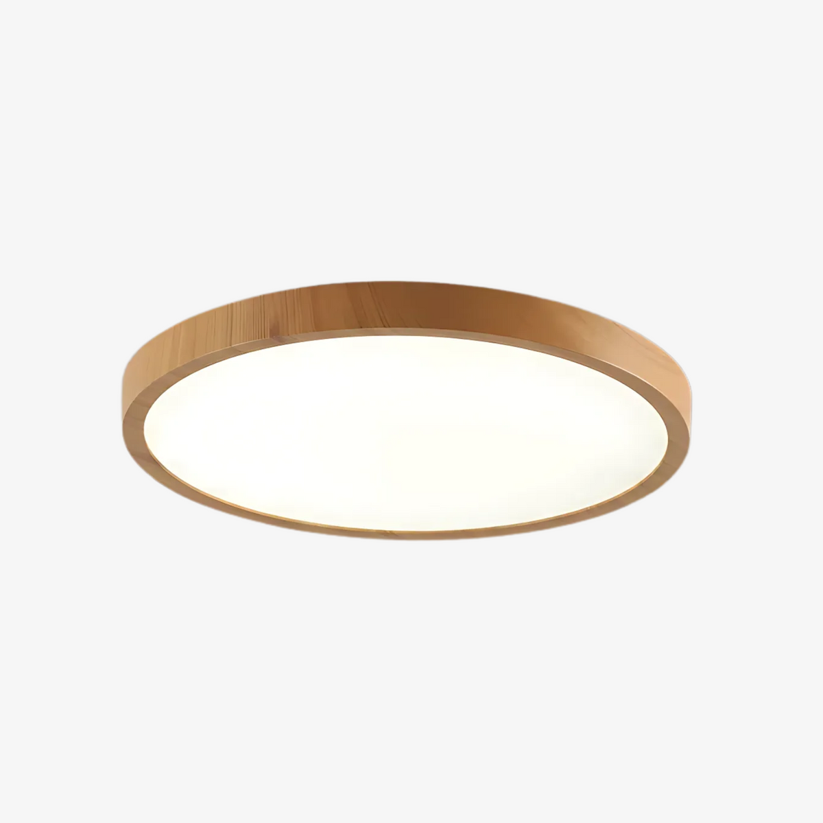 Serene Light | Ultra-Thin Flush Mount with Japandi-Inspired Design | Soft Ambient Illumination for Modern Spaces
