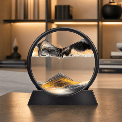 Serenitas | Sand Art Motion Frame with Unique Designs | Tranquil Decor for Mindful Spaces