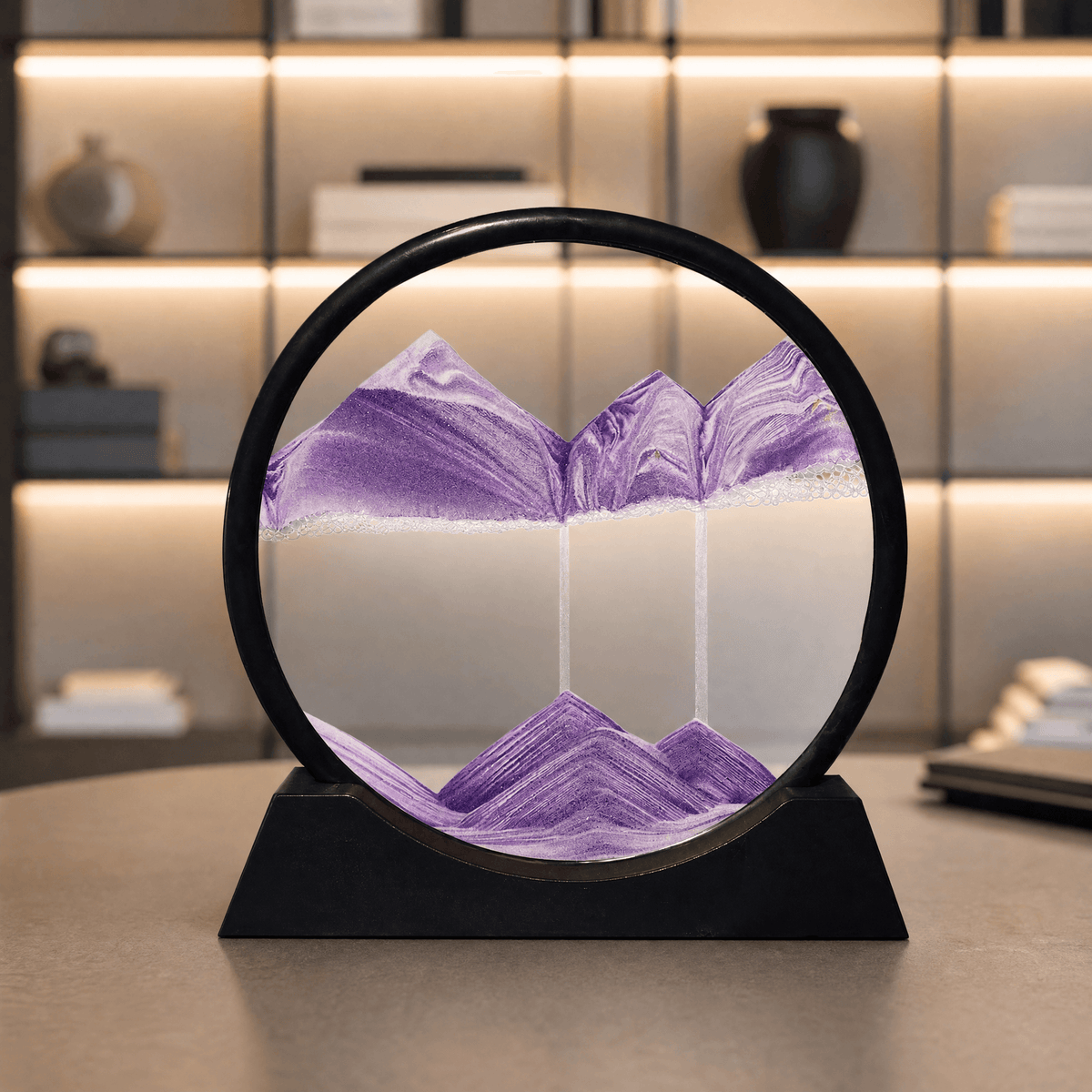 Serenitas | Sand Art Motion Frame with Unique Designs | Tranquil Decor for Mindful Spaces
