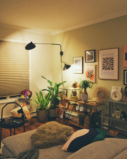 Articulated Arm Wall Sconce Black Mid-Century Modern Adjustable Swing Lamp for Living Room Bedroom Home Office Reading Light