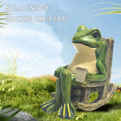 FROGLIVA – Solar Frog Garden Light for Outdoor Decor
