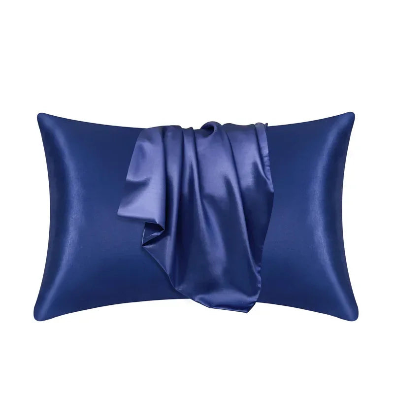Pure Mulberry Silk Pillowcase 20×28 Inch Gold Standard Pillow Cover for Hair & Skin Care Cooling Breathable Bedroom Sleep Accessory Anti-Fri