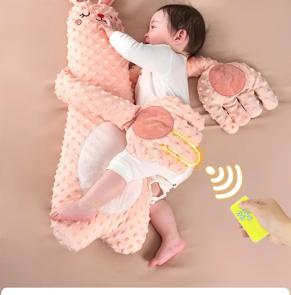 OREILLER COMFORTNEST – Oreiller de sommeil électrique pour bébé avec tapotements doux à distance pour faciliter l'endormissement