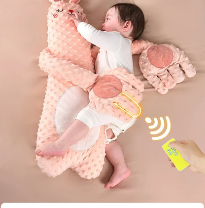 OREILLER COMFORTNEST – Oreiller de sommeil électrique pour bébé avec tapotements doux à distance pour faciliter l'endormissement