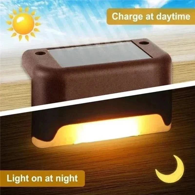 SOLARLIVA – Outdoor Solar LED Step Lights for Garden Decor