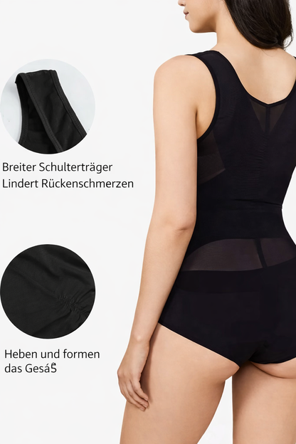 Seamless Body Shaper for Women | Tummy Control & Waist Slimming Bodysuit | Smoothing Shapewear for Everyday Wear, Work & Special Occasions