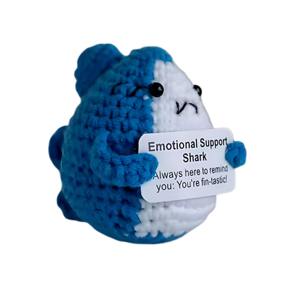 Handmade Mini Plush Companion – Pocket-Sized Cotton Yarn Character for Desk, Shelf & Everyday Cheer – Stress Relief Toy & Mood Booster