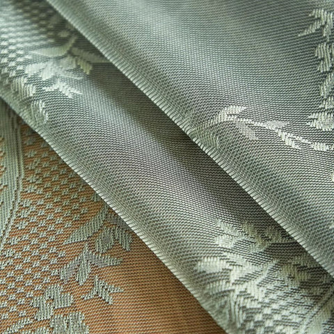 Nappe ronde Serena - Dentelle florale transparente, lavable en machine