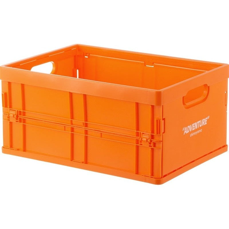 Collapsible Plastic Bin 14 x 10 x 7 Inches Gray Office File Holder Letter-Size Lightweight Desk Organizer Nestable Container for Home Worksp