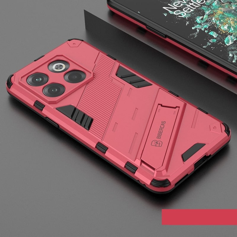 Reinforced Phone Case with Built-In Stand for OnePlus 15 13 12 11 10 Nord – Drop Protection Kickstand Cover Heavy Duty Shield