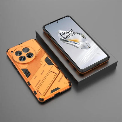 Reinforced Phone Case with Built-In Stand for OnePlus 15 13 12 11 10 Nord – Drop Protection Kickstand Cover Heavy Duty Shield