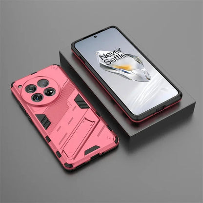 Reinforced Phone Case with Built-In Stand for OnePlus 15 13 12 11 10 Nord – Drop Protection Kickstand Cover Heavy Duty Shield