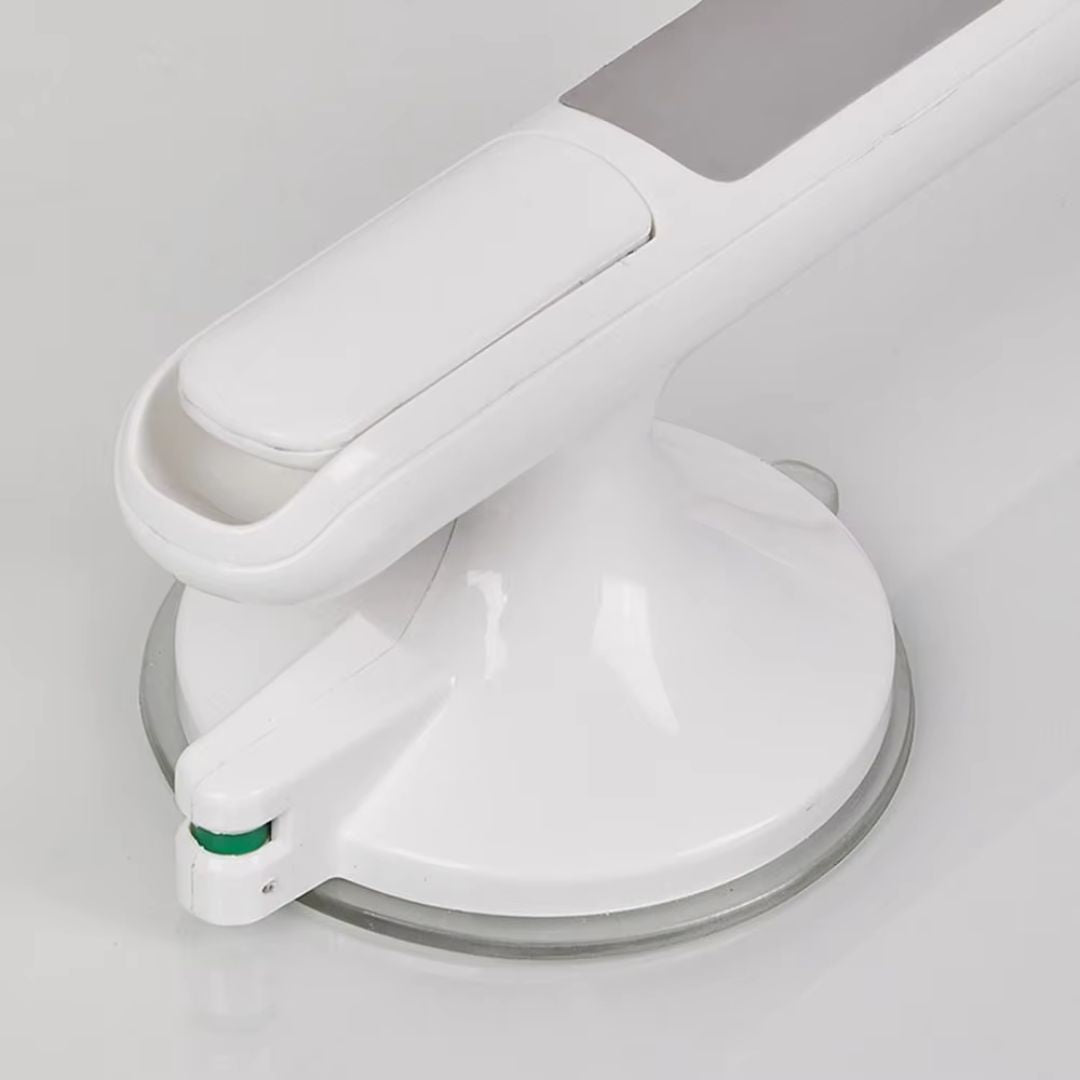 Bathroom Safety Grab Bar with Suction Grip – Non-Slip Support Handle for Shower, Bath & Toilet – No-Drill Installation