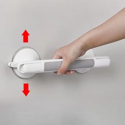 Bathroom Safety Grab Bar with Suction Grip – Non-Slip Support Handle for Shower, Bath & Toilet – No-Drill Installation