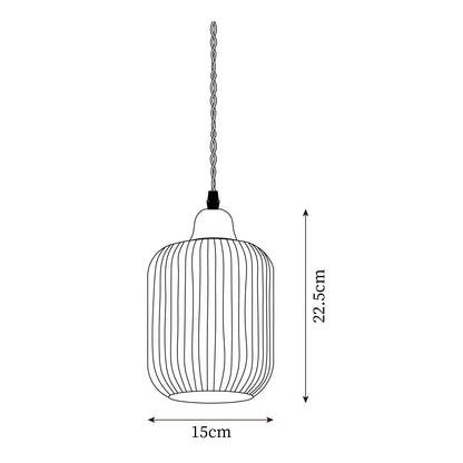 Ceramic Hanging Light Fixture White 9 Inch Diameter Adjustable Cord for Kitchen Island Dining Table Bedroom Restaurant Modern Farmhouse Styl
