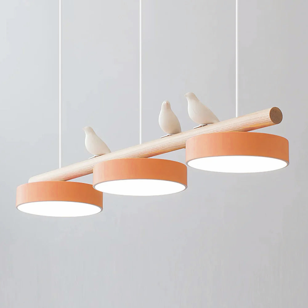 SiennaGlow | Charming Elegant Glass Bird Pendant Light Fixture