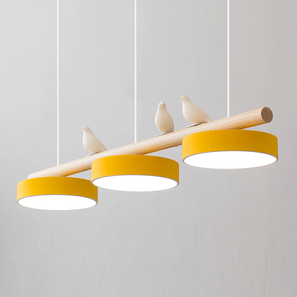 SiennaGlow | Charming Elegant Glass Bird Pendant Light Fixture