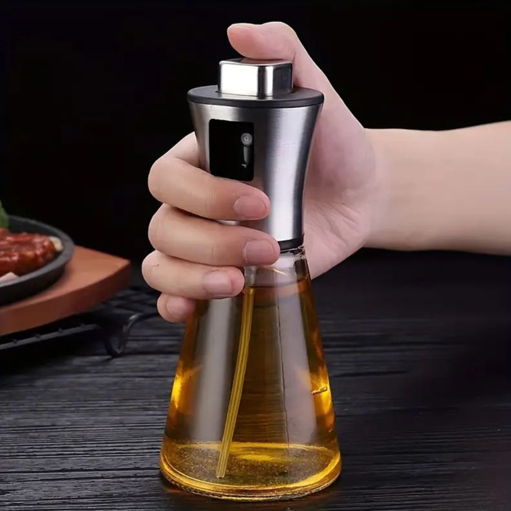 Sierra Oil Spray Bottle - Glass, Fine Mist for Olive Oil and Cooking Oil