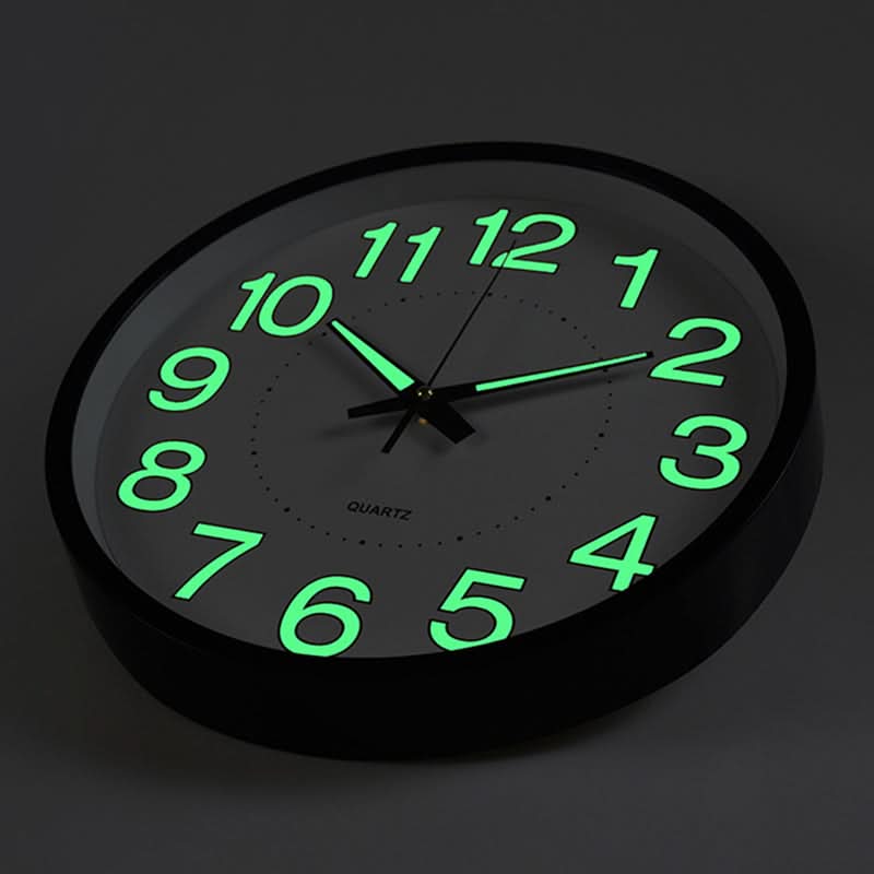 Silent LED | Modern Wall Clock with Bright Illumination | 12-Inch Design for Distraction-Free Learning