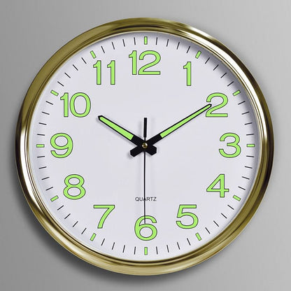 Silent LED | Modern Wall Clock with Bright Illumination | 12-Inch Design for Distraction-Free Learning