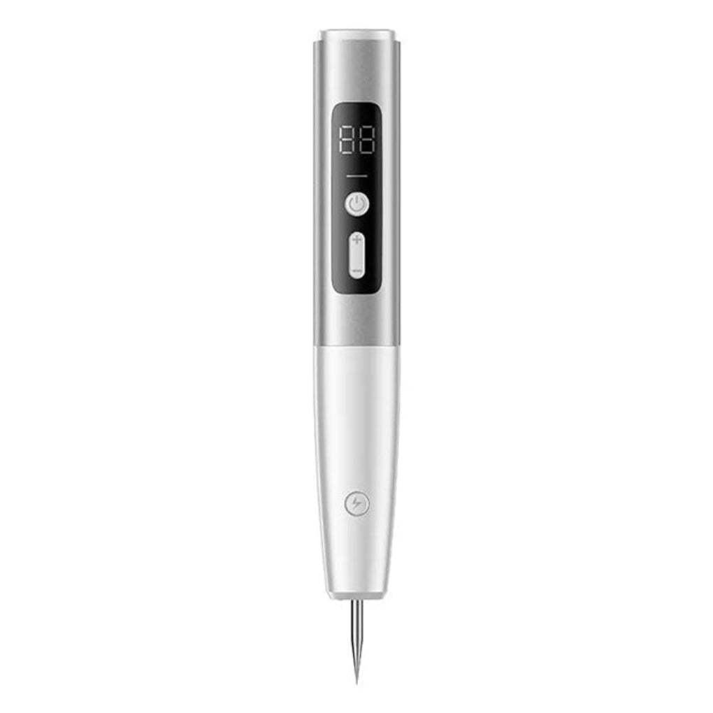 Stylo Perfection Peau | Appareil de soin à domicile pour l'élimination des grains de beauté et des excroissances avec intensités laser réglables | Compact et rechargeable pour une utilisation en toute sécurité