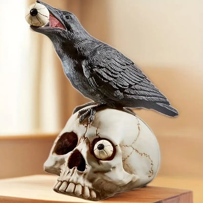 OmenEye™ - Raven Skull Decor