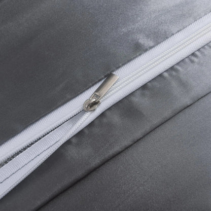 Ortekor Ortekor | Solid Silk Bedding Set with Satin Finish | Complete Duvet Sheet Set for Smooth Sleep Comfort