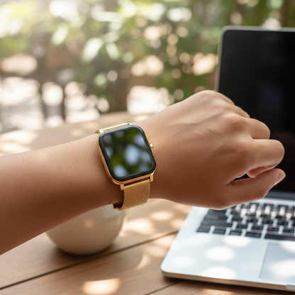 Montre de fitness intelligente | Écran tactile HD 1,83" avec suivi de santé | Appels Bluetooth pour un mode de vie actif