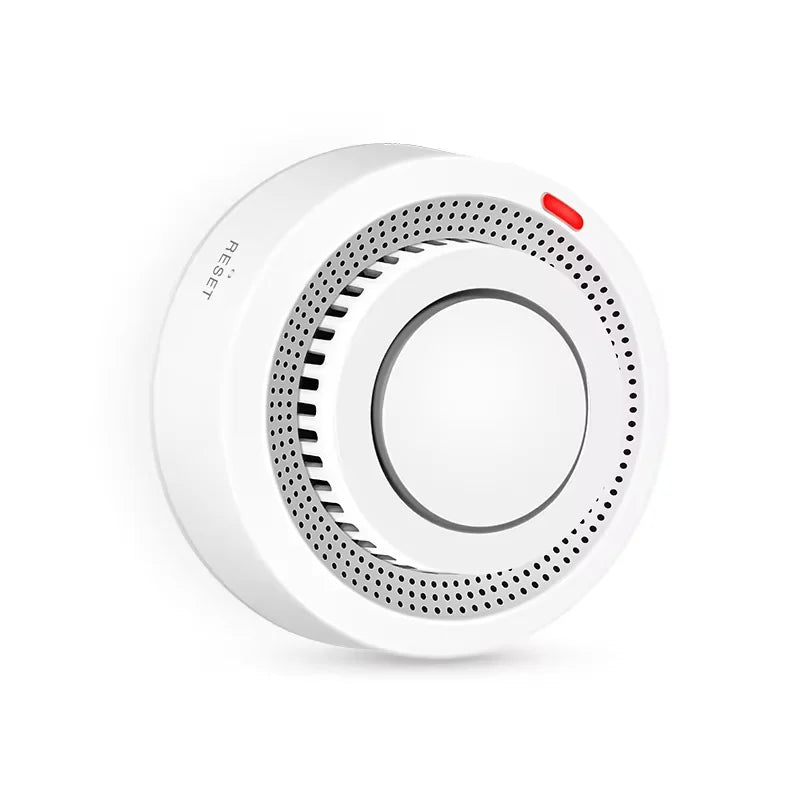 WiFi Fire Alarm with Smoke & Heat Sensor for Home Safety | 85 dB Alert & Remote Monitoring via Smartphone App | Wireless Battery-Powered