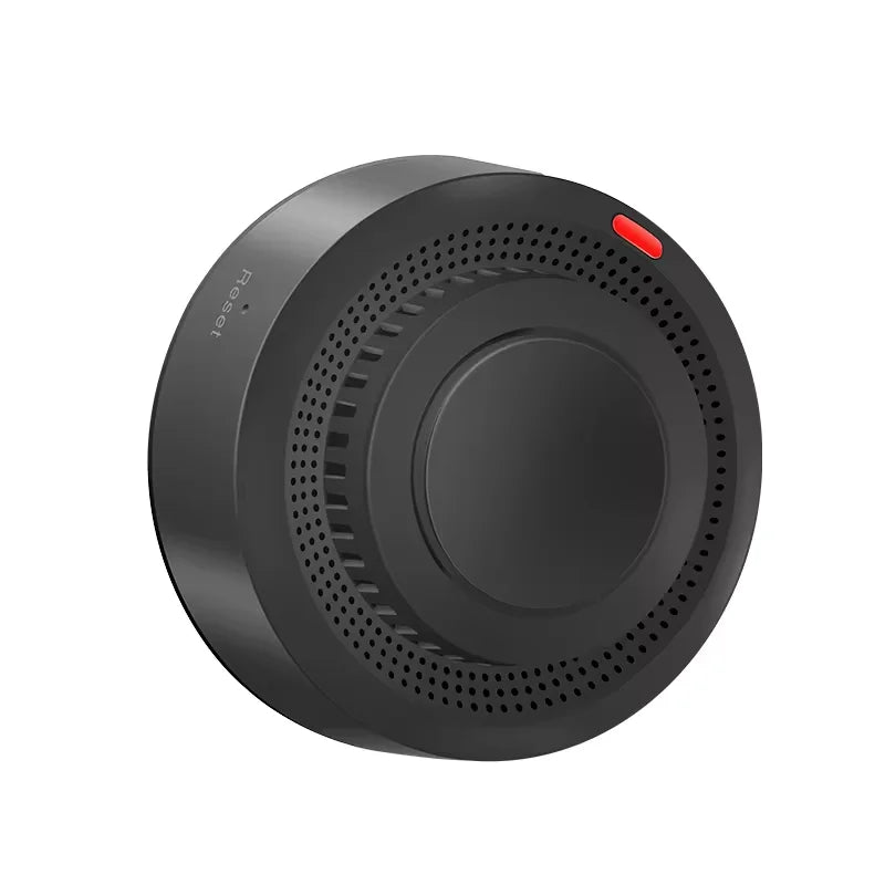 Smart WiFi Smoke Detector with 85dB Alarm | Compact Design for Home Safety