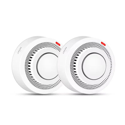 Smart WiFi Smoke Detector with 85dB Alarm | Compact Design for Home Safety