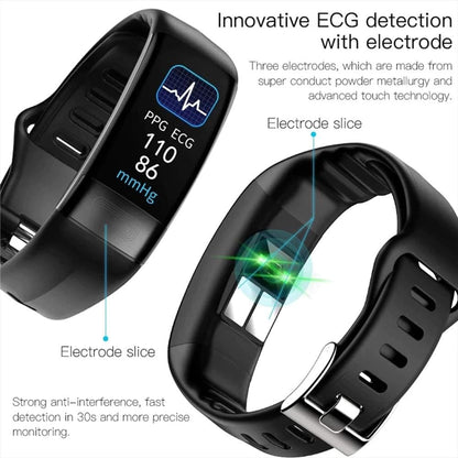 Health Tracking Smartwatch with Heart Rate Monitor, Blood Pressure Trend, and ECG Function for Fitness and Wellness