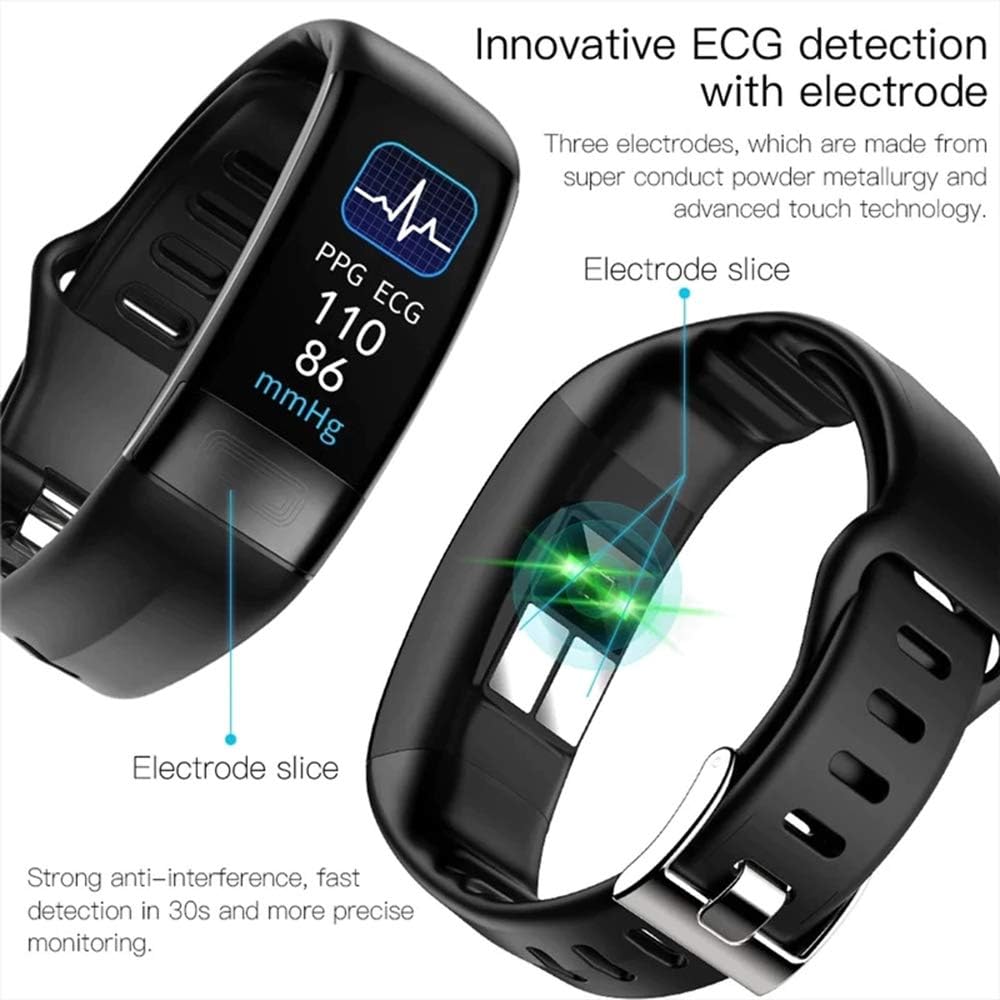 Montre connectée avec suivi de la pression artérielle, ECG et fréquence cardiaque