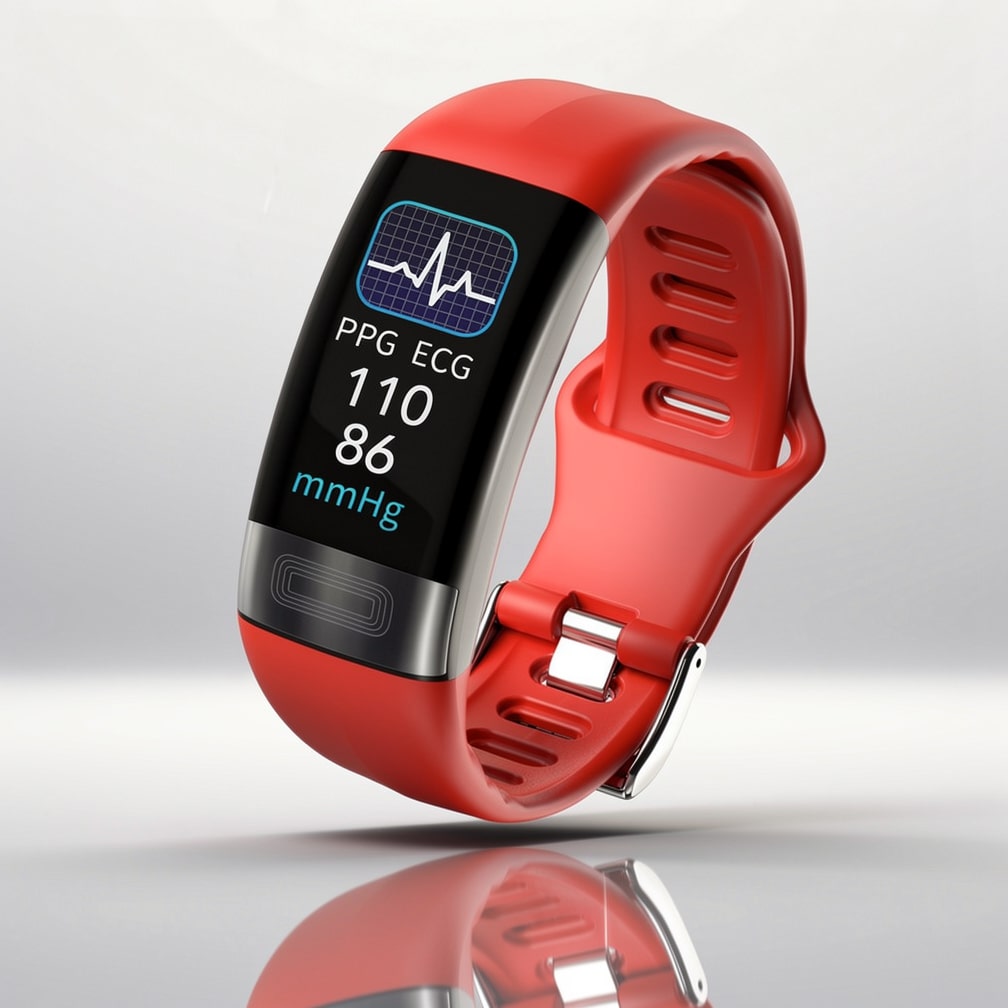 Montre connectée de suivi de santé avec ECG, tension artérielle et suivi du sommeil