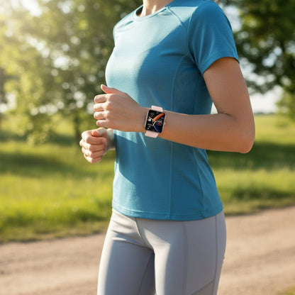 Montre connectée de suivi de santé et d'activité avec moniteur de tendance glycémique non invasif