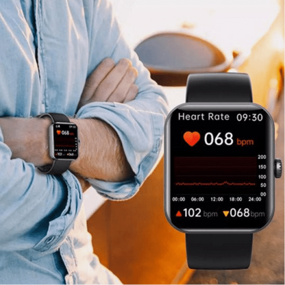 Montre connectée de suivi de santé et d'activité avec moniteur de tendance glycémique non invasif