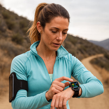 Montre connectée de suivi santé | Bracelet d'alerte GPS avec fonction SOS | Suivi en temps réel pour la sécurité