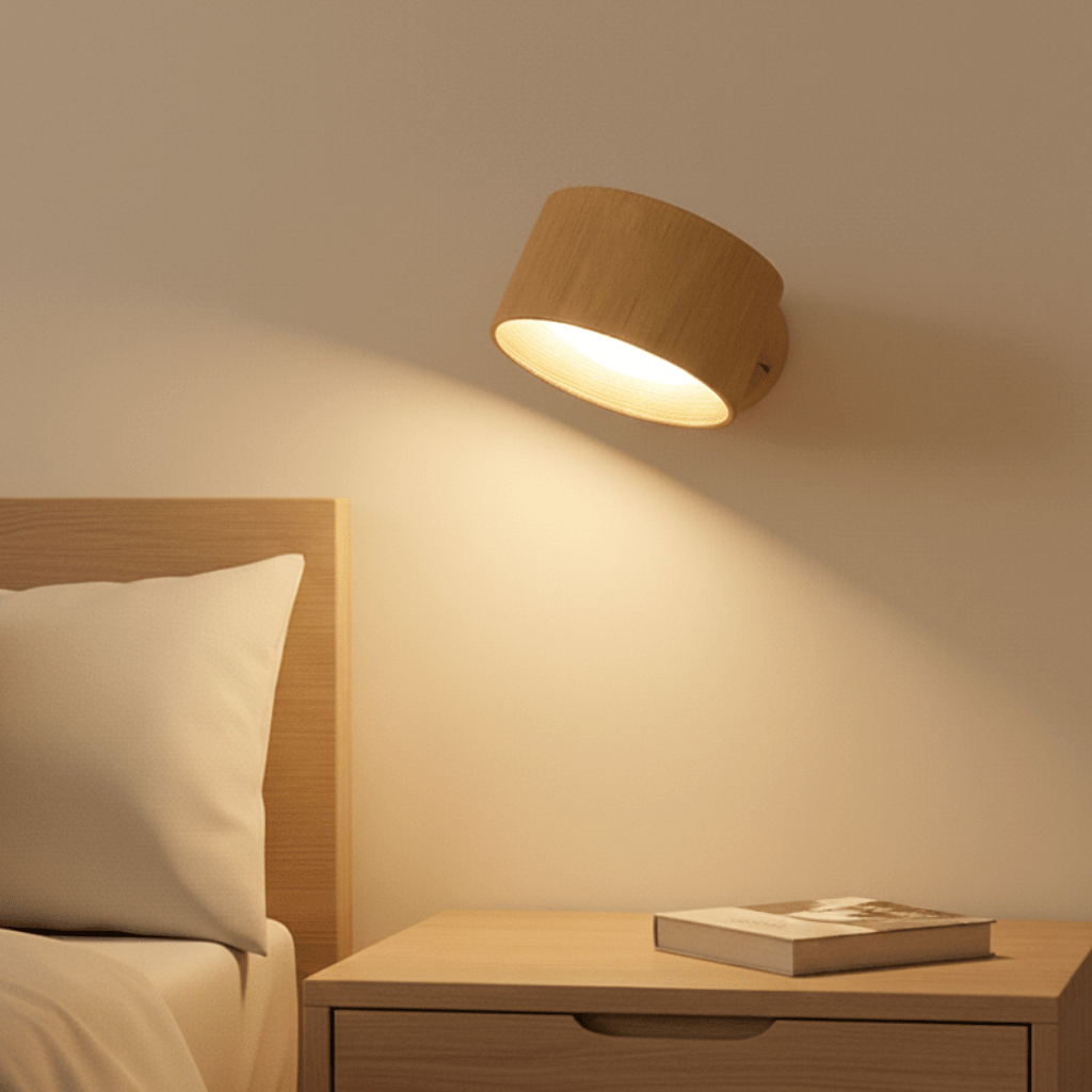 Sola Wall Sconce Light - Wireless ABS, Remote Control